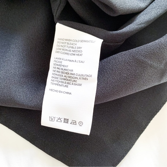 BHLDN Anthropologie Black Mini Dress size 6 - Picture 7 of 8